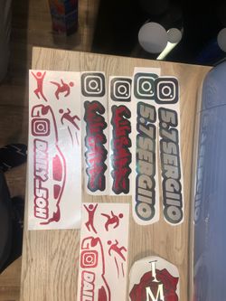 Custom vinyl decals