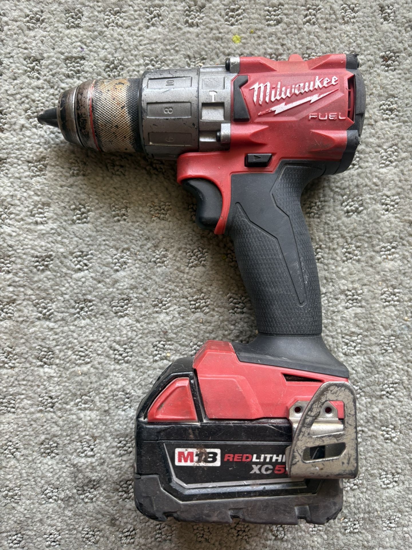 18v Milwaukee Hammer Drill With 5.0 Battery