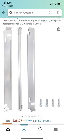 Washer Dryer Stacking Kit