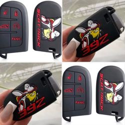 Scat pack key fob Case For Jeep Cherokee Compass S Renegade Grand Commander For Dodge Journey Challenger Jcuv Charger For Chrysler 300C SHIPPING AVAIL