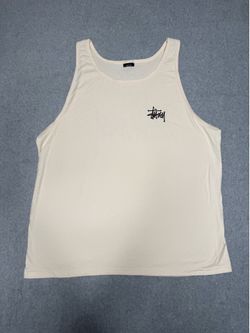 Stussy Cream Tank Top