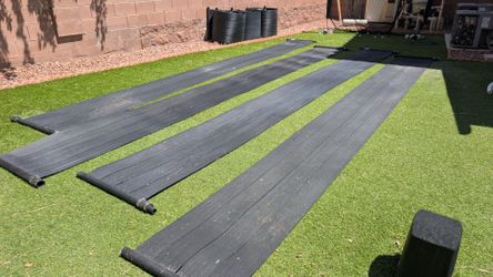 Pool solar water heater x 7