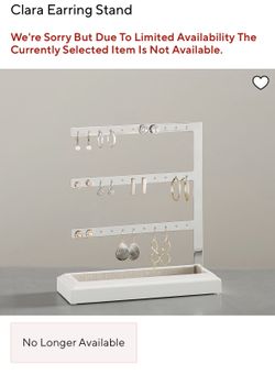 NEW Clara earring stand - Pottery Barn