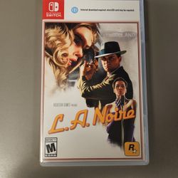 L.A. Noire Nintendo Switch