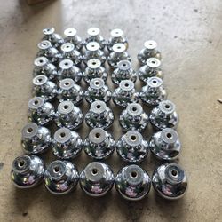 Chrome Knobs - Set Of 34