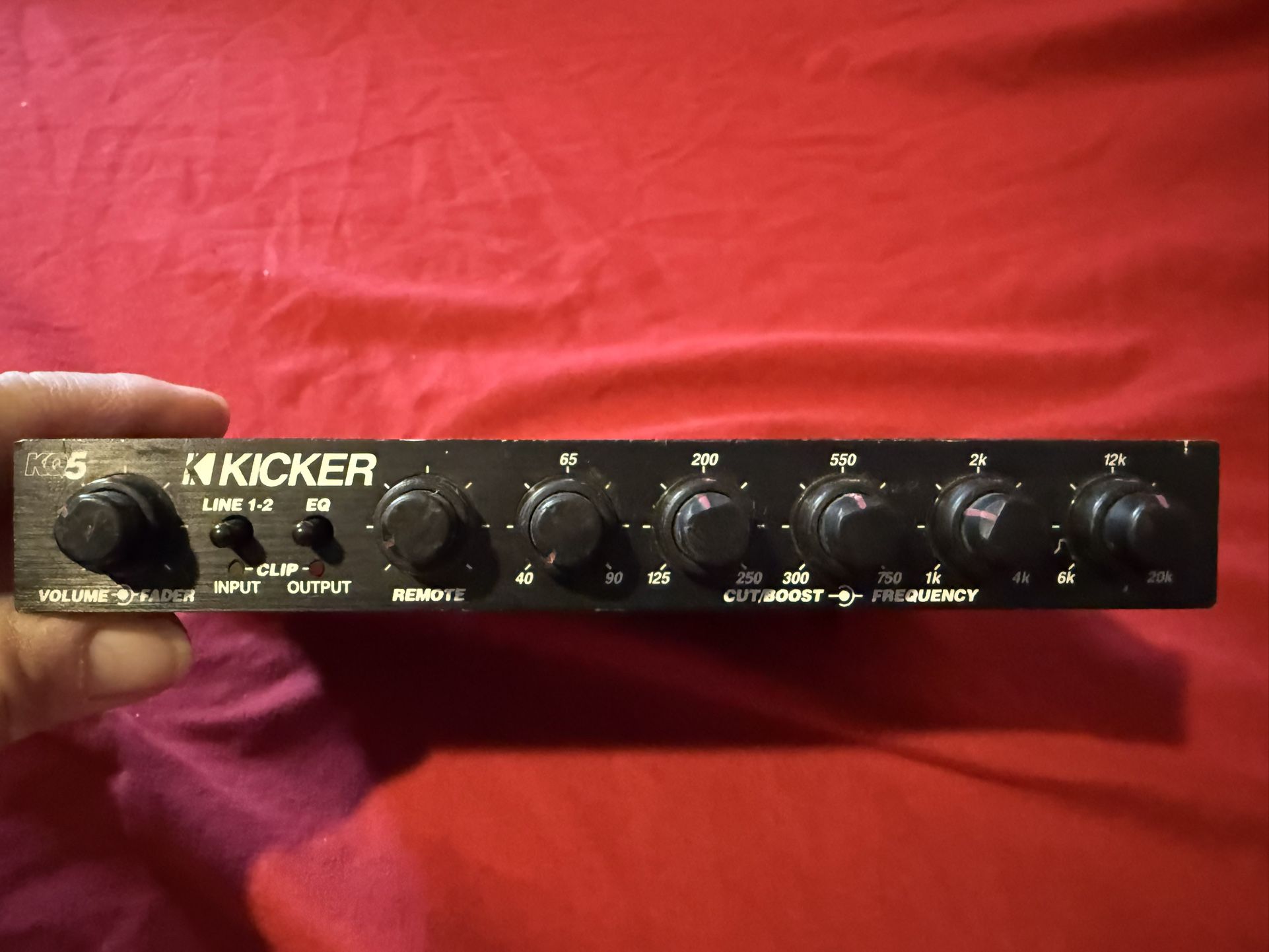 Kicker Equalizer KQ5 (EQ)