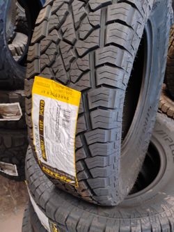 New set of tires 265 70 17 all terrain