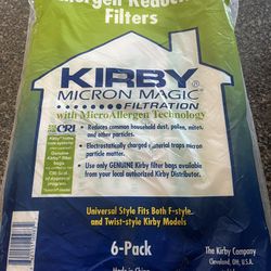 Kirby Vacuum bags (6 pack)