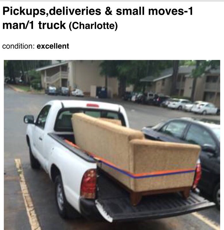 Pickup truck available