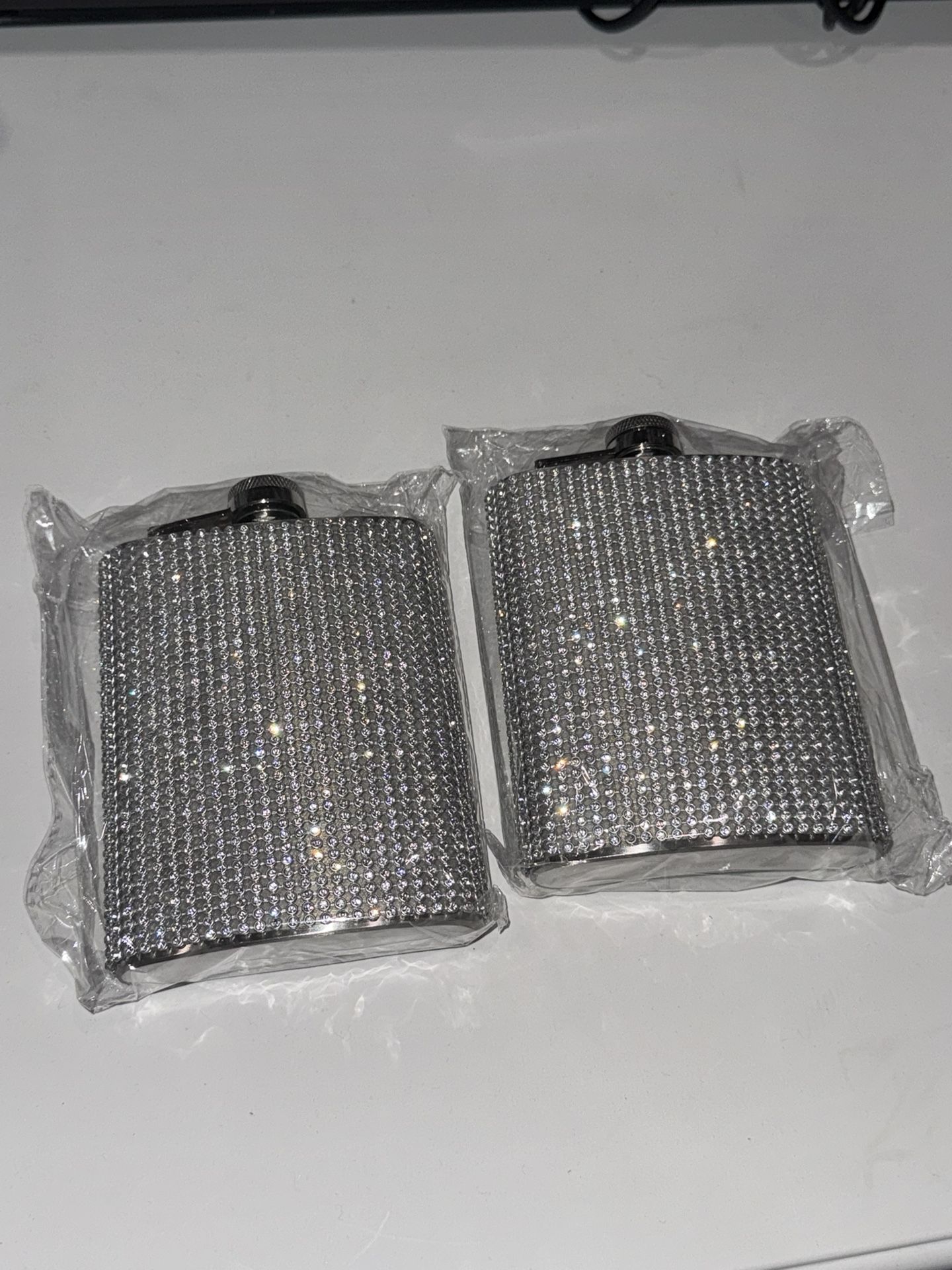 Bedazzled Rhinestone Flask