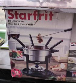3 in 1 fondue set