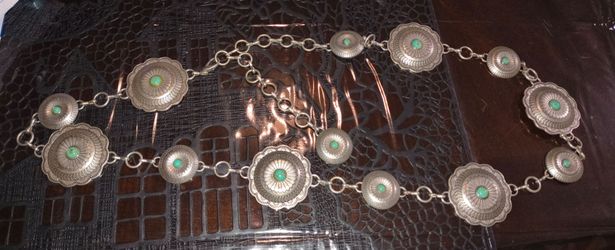 Boot Barn Western Silver Chain Link Belt- Large