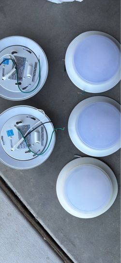 Kichler LED Flush Mount Ceiling Lights – Set of 5
