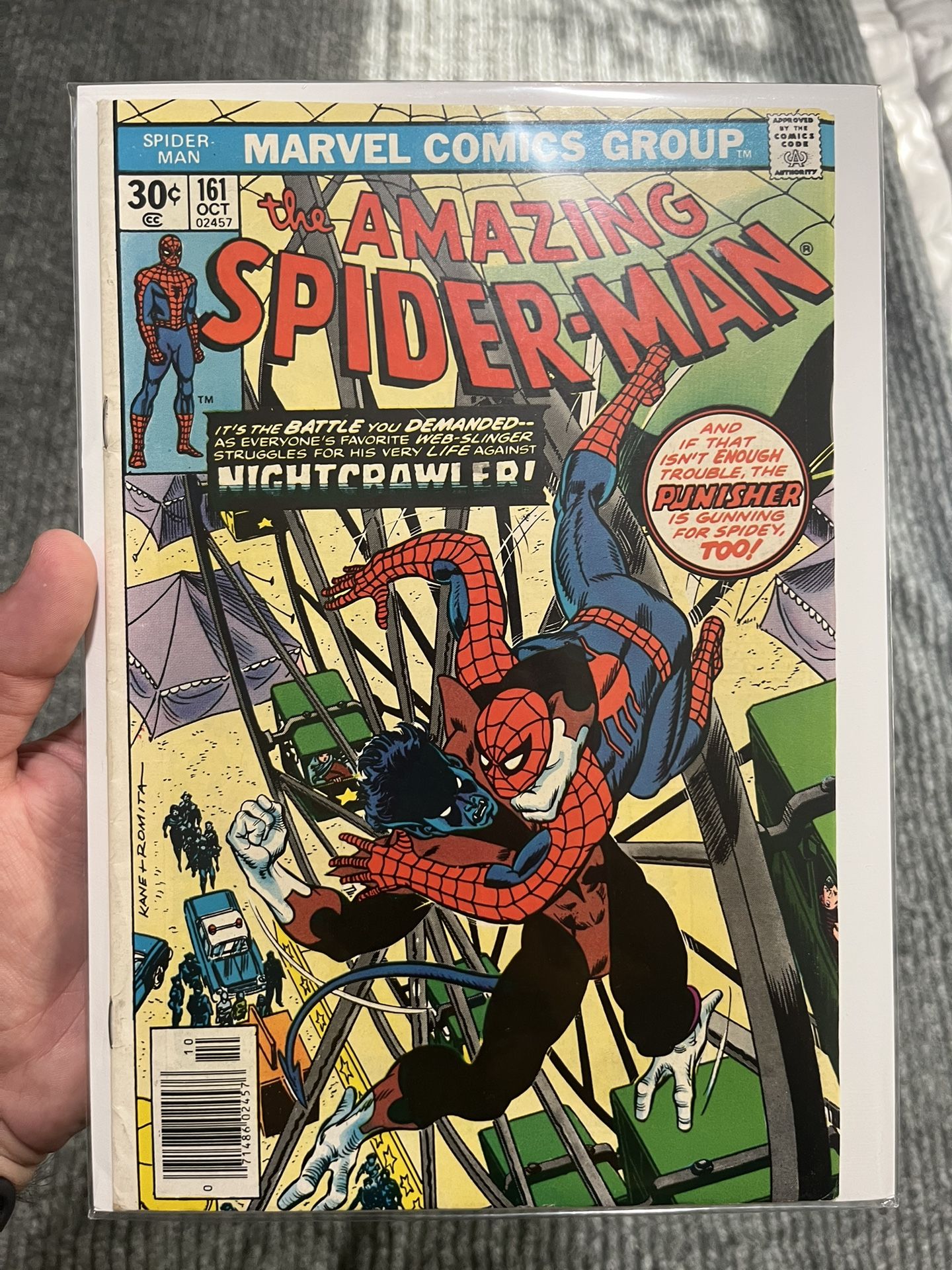 Amazing Spider-Man 161 - 1st Meeting w/Nightcrawler