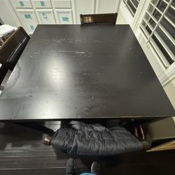 Free Dining table 43x43 bar height