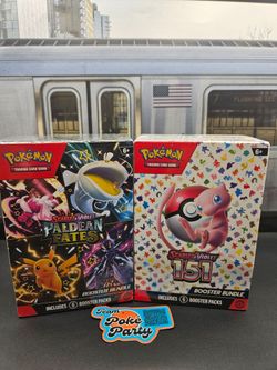 Pokemon 151 & Paldean Fates Booster Bundles ⭐️⭐️⭐️