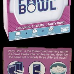 Party Bowl! - Board Game - Brand New!