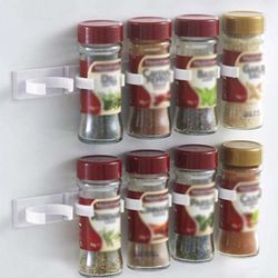 Brand New Spices Organizer Rack 20 Clips for Cabinet Door & Pantry Door & Walls $15firm