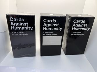 Cards Against Humanity Party Game x3