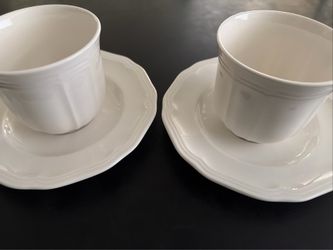 Mikasa Coffee/Tea Cup and Saucer set of 2