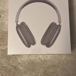 Grey Apple Air Pod Maxes 