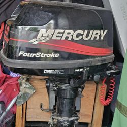 Mercury 4 Stroke 5hp Outboard Motor