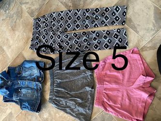 Girls clothes size 5