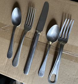 Vintage MD USA & Silco Navy Silverware.