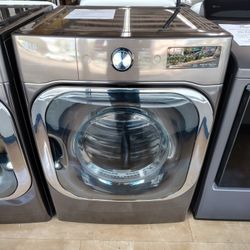 9.0 cu. ft. Vented SMART Stackable Gas Dryer with TurboSteam and Sensor Dry Technology 