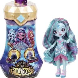 Magic Mixies Pixlings Marena The Mermaid Doll Potion Reveal Bottle 1 Kit