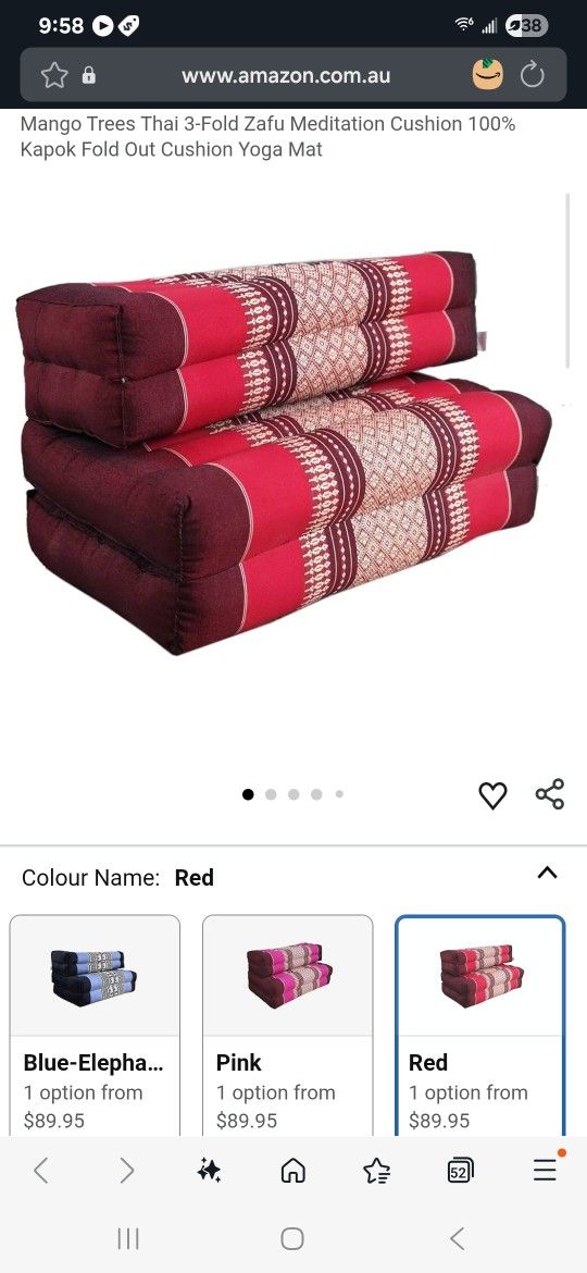 Meditation Tri-Fold Chair Yoga