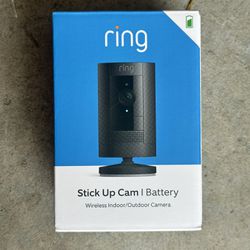 BRAND NEW SEALED in BOX Ring Stick Up Indoor/Outdoor Wire Free 1080p Security Camera -