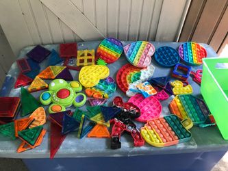 Large Lot of Kids Fidget and Sensory Toys