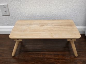 100% solid wood mini folding table