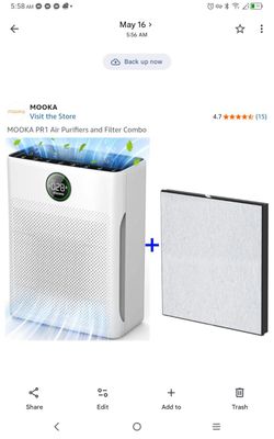 Mooka PR1 Air purifier