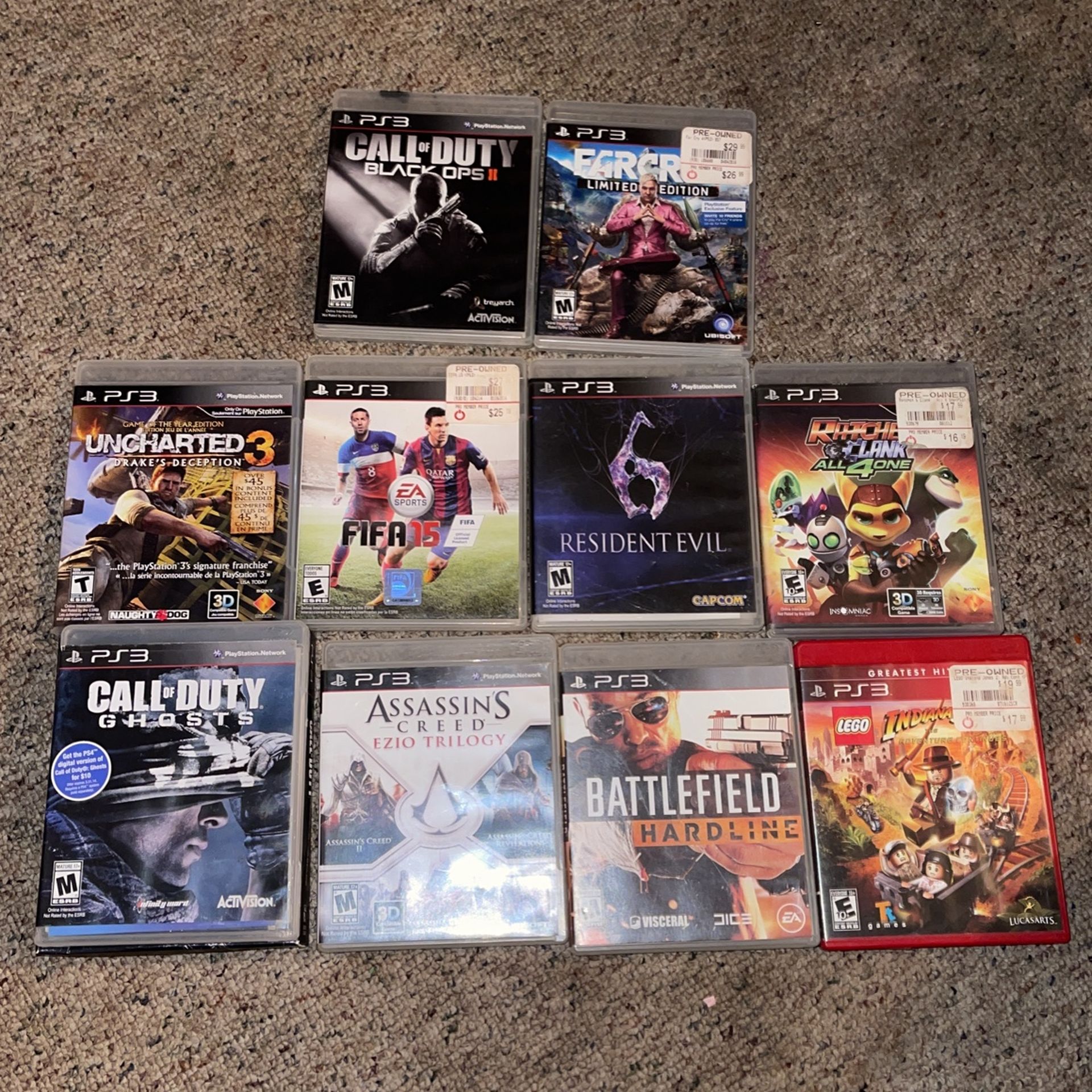 PS3 Games For Sale 