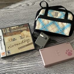 Nintendo DS in excellent/like new condition with case, a game, complete with stylus & charger. $75