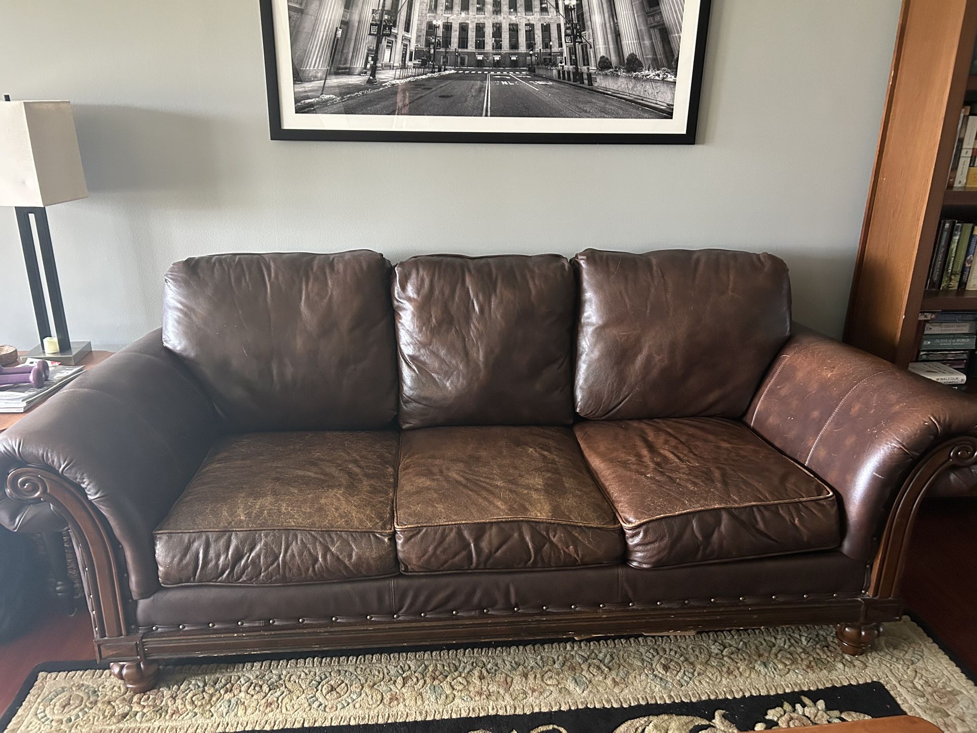 Couch -Leather