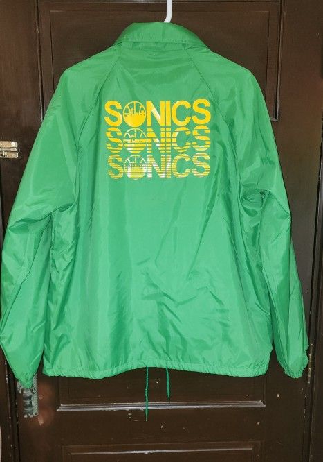 Vintage Seattle Supersonics Jacket XL