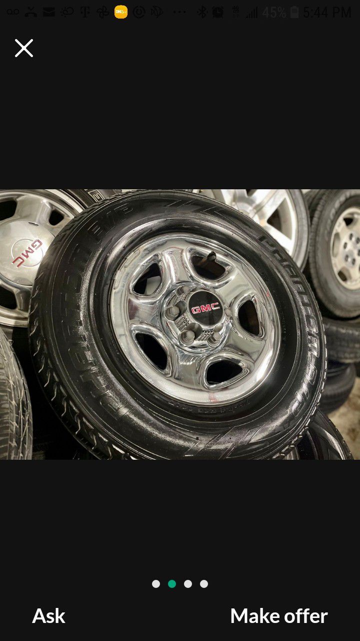 16' Tires/wheels 