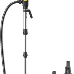 Cordless Stick Water Transfer Pump Compatible with Dewalt 20V Battery(Tool Only), 740GPH Telescoping Pole Pump, Detachable Battery Pod Handheld Sump P