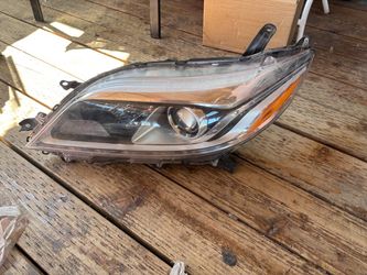 Left hand headlight
