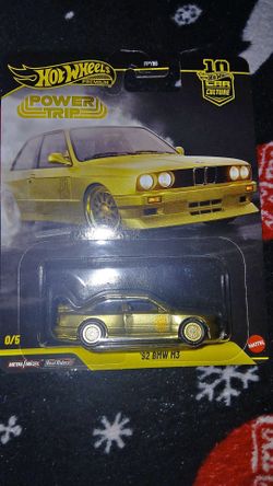 GOLD CHASE '92 BMW M3 Hotwheel