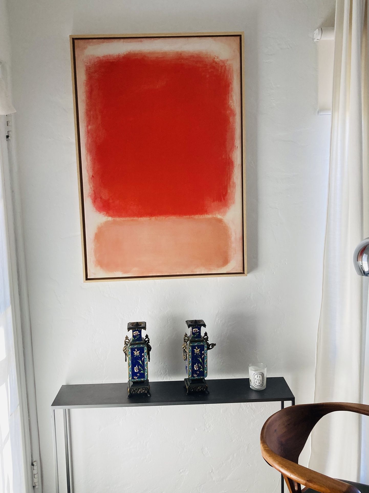 Mark Rothko Canvas Print Repro With Floating Framed 