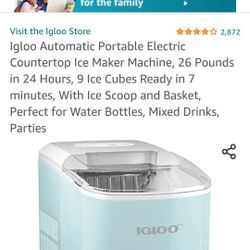 IGLOO ICE MAKER