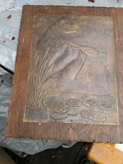 Antique Metal Art Work
