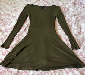 Forever 21 Olive Green Dress