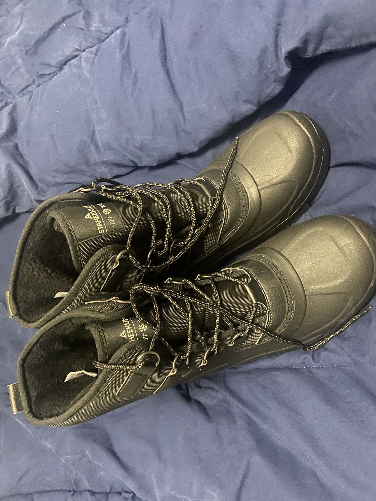 Staheekum Black Boots Size 11