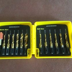 Autotoolhome Combination Drill Tap Set For Drilling, Tapping And Chamfering In One Operation 