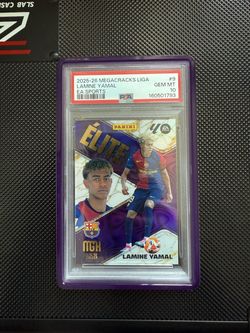 Lamine Yamal 2025-26 Megacracks Liga PSA 10 Élite #9
